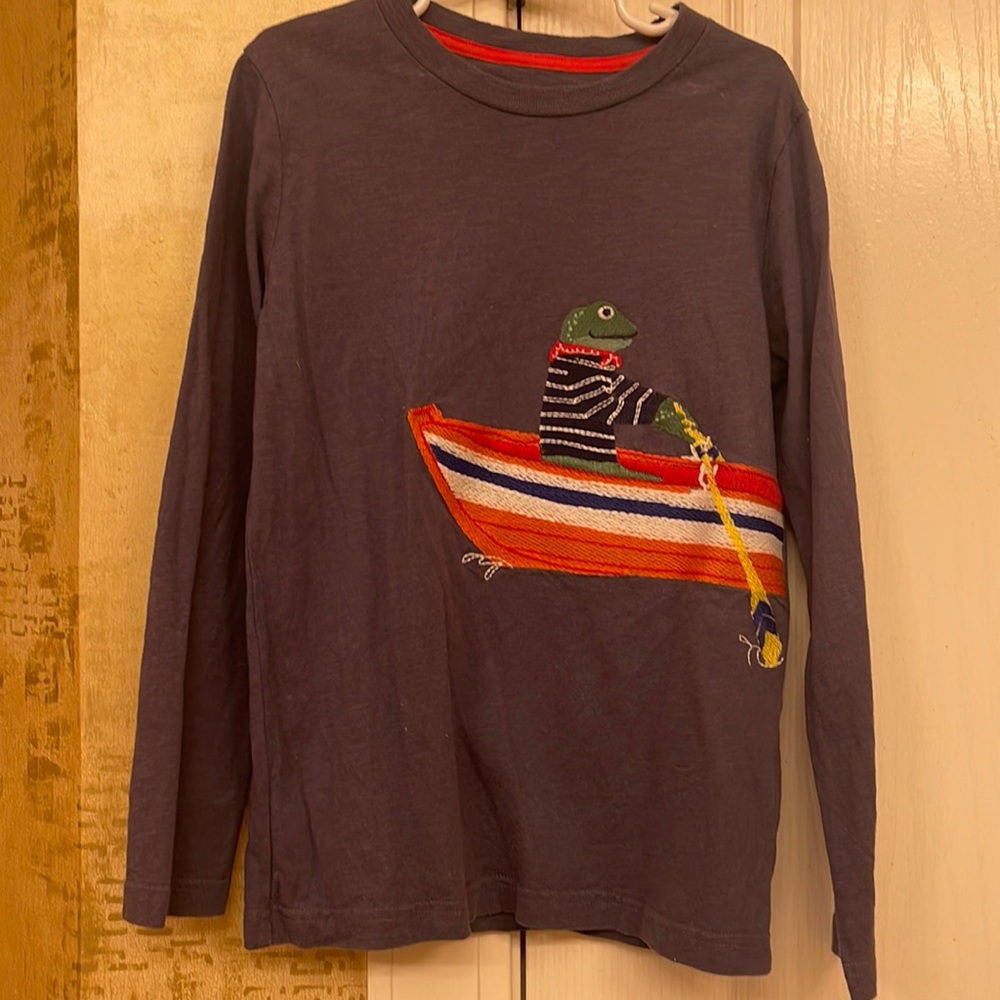Mini Boden shirt size 7-8 GUC 100% cotton